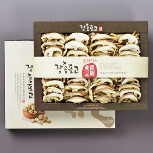 노지재배  장흥표고버섯,슬라이스200g 추석 선물세트